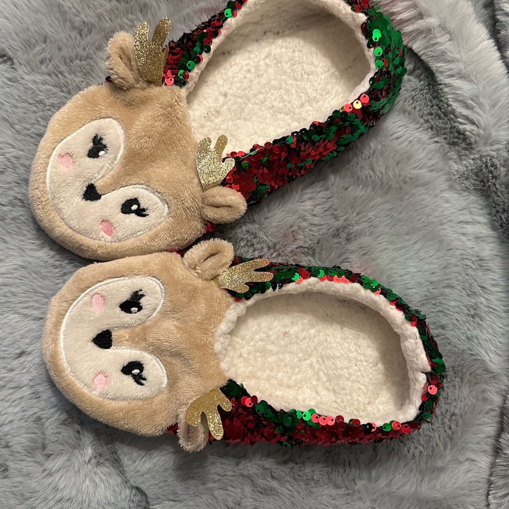 Reindeer Slippers